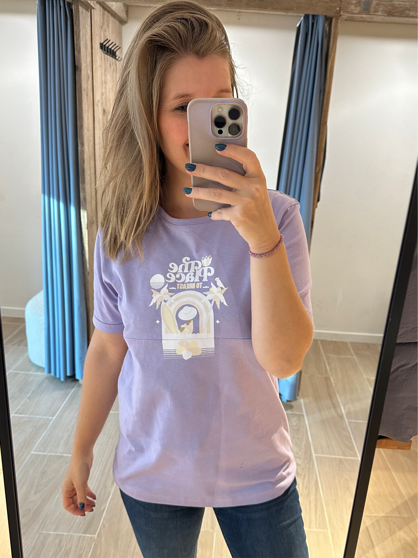 Place to breast T-shirt