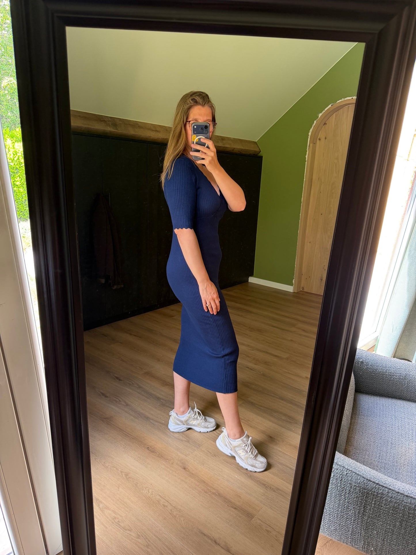 Elisa Tess dress 2/4 knit