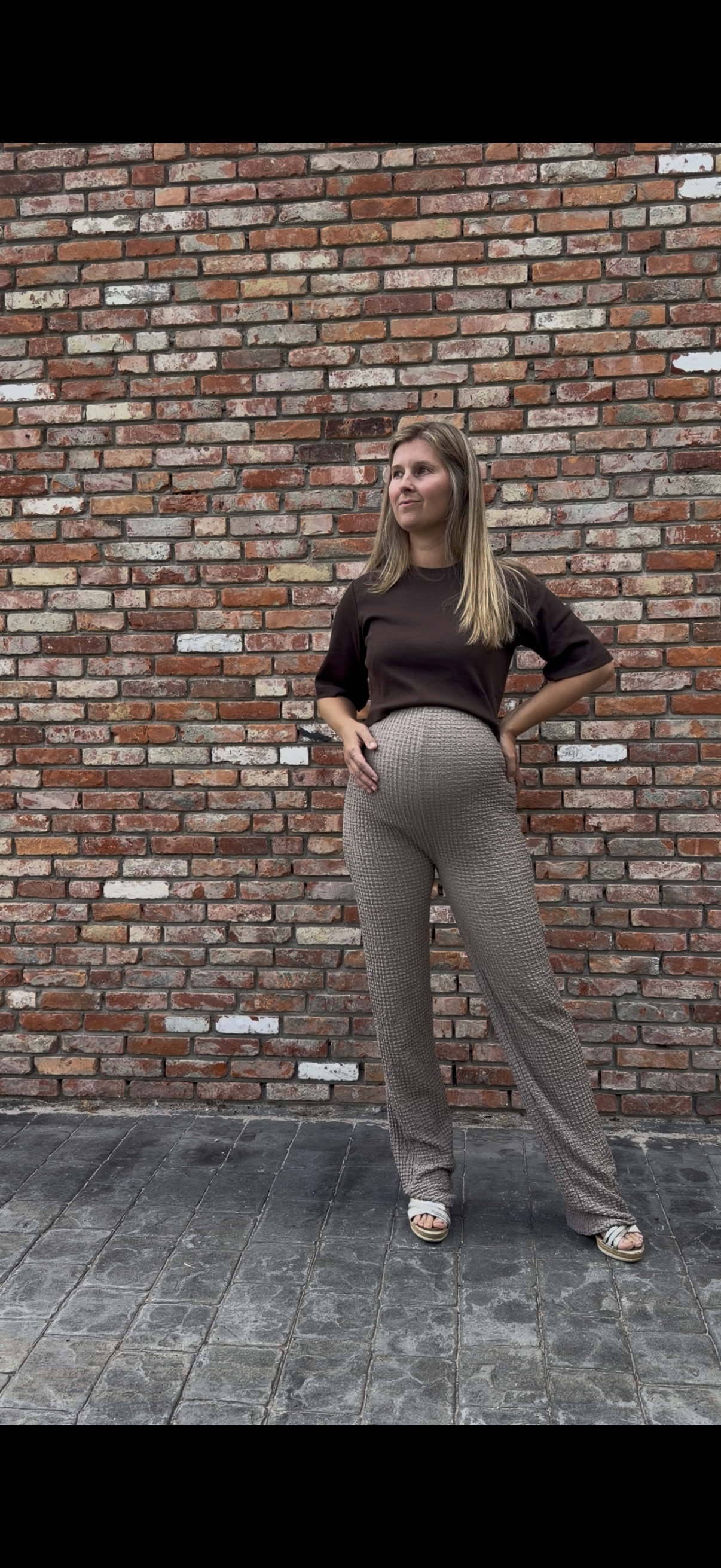 Zofia pants taupe