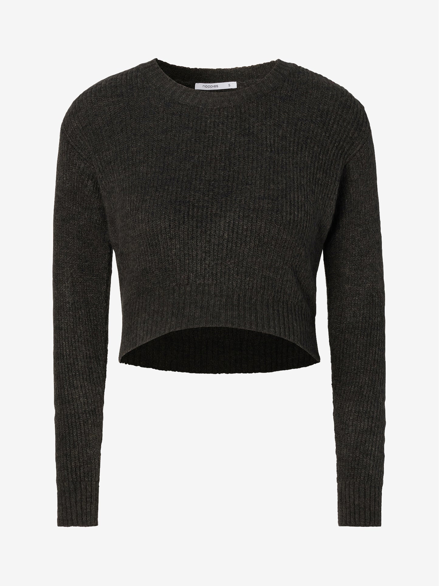 Cropped sweater nursing forged iron