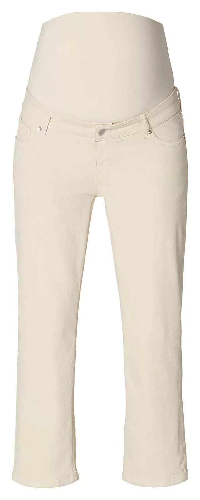 mom jeans bone white