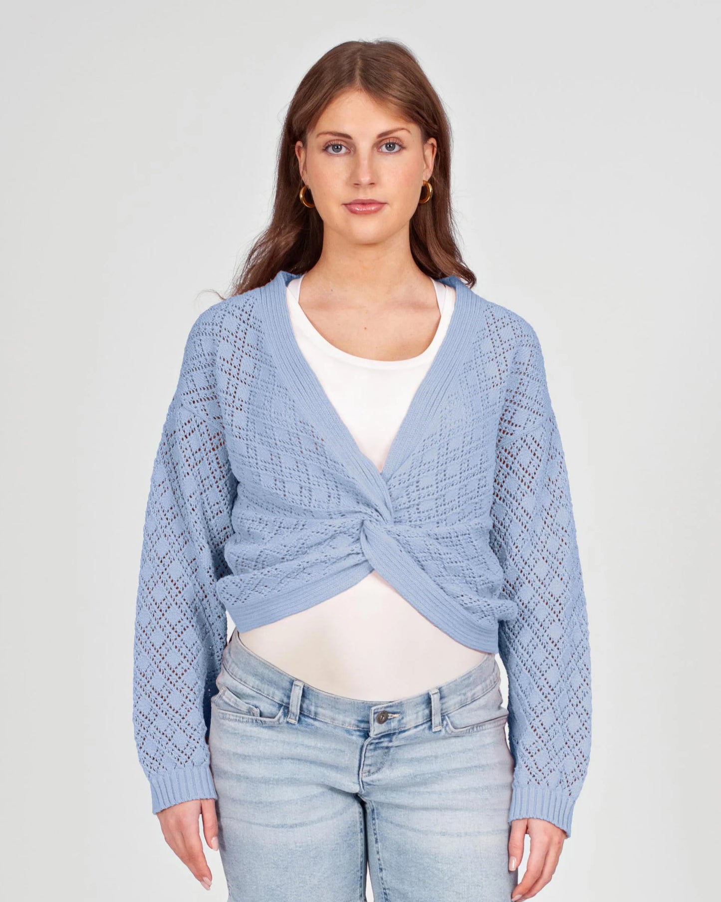 Cardigan light blue