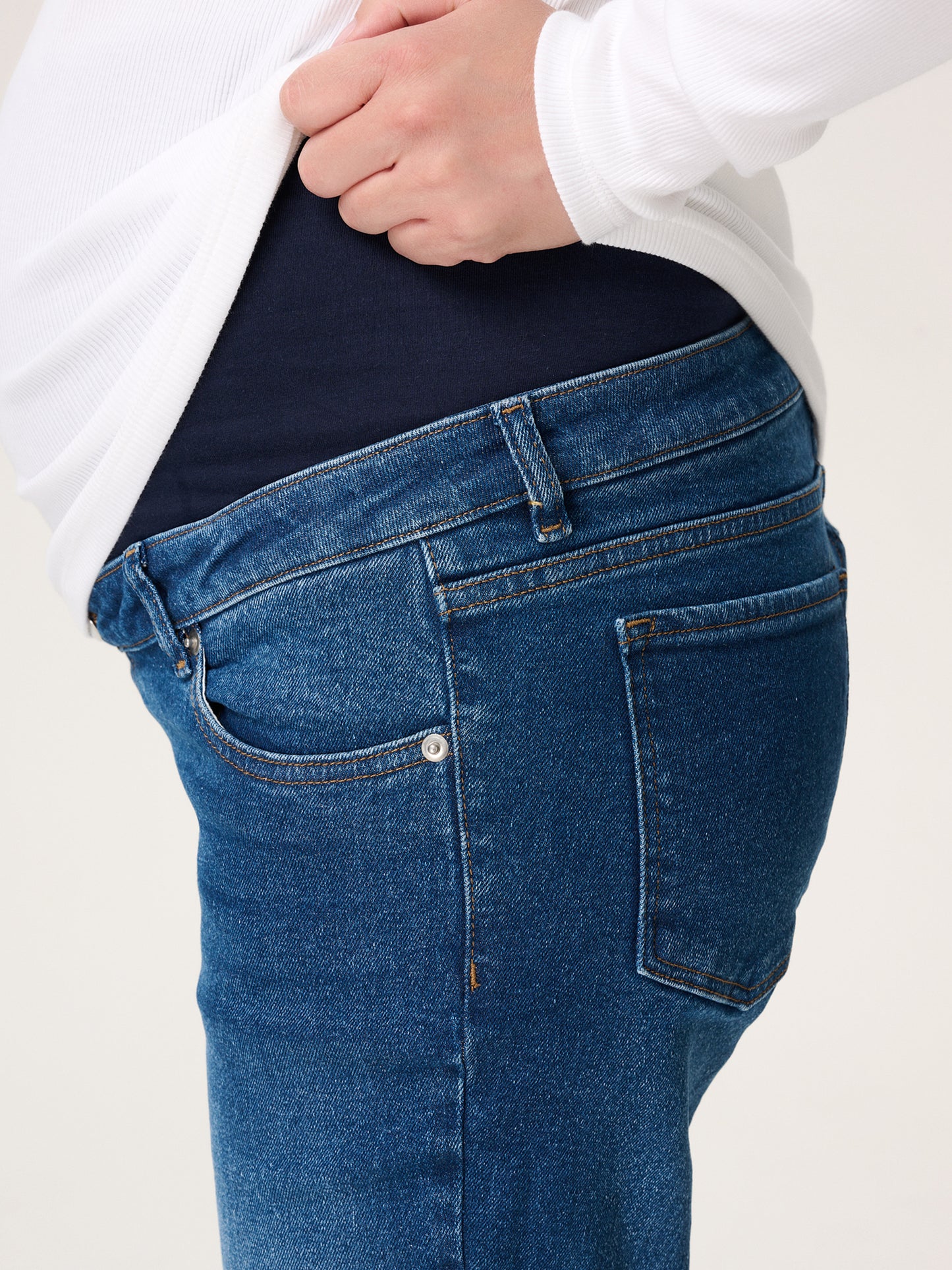 Jeans straight leg Blue denim