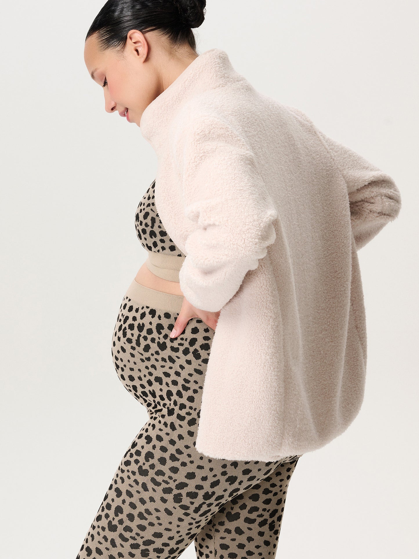 Teddy cardigan Light Sand LS