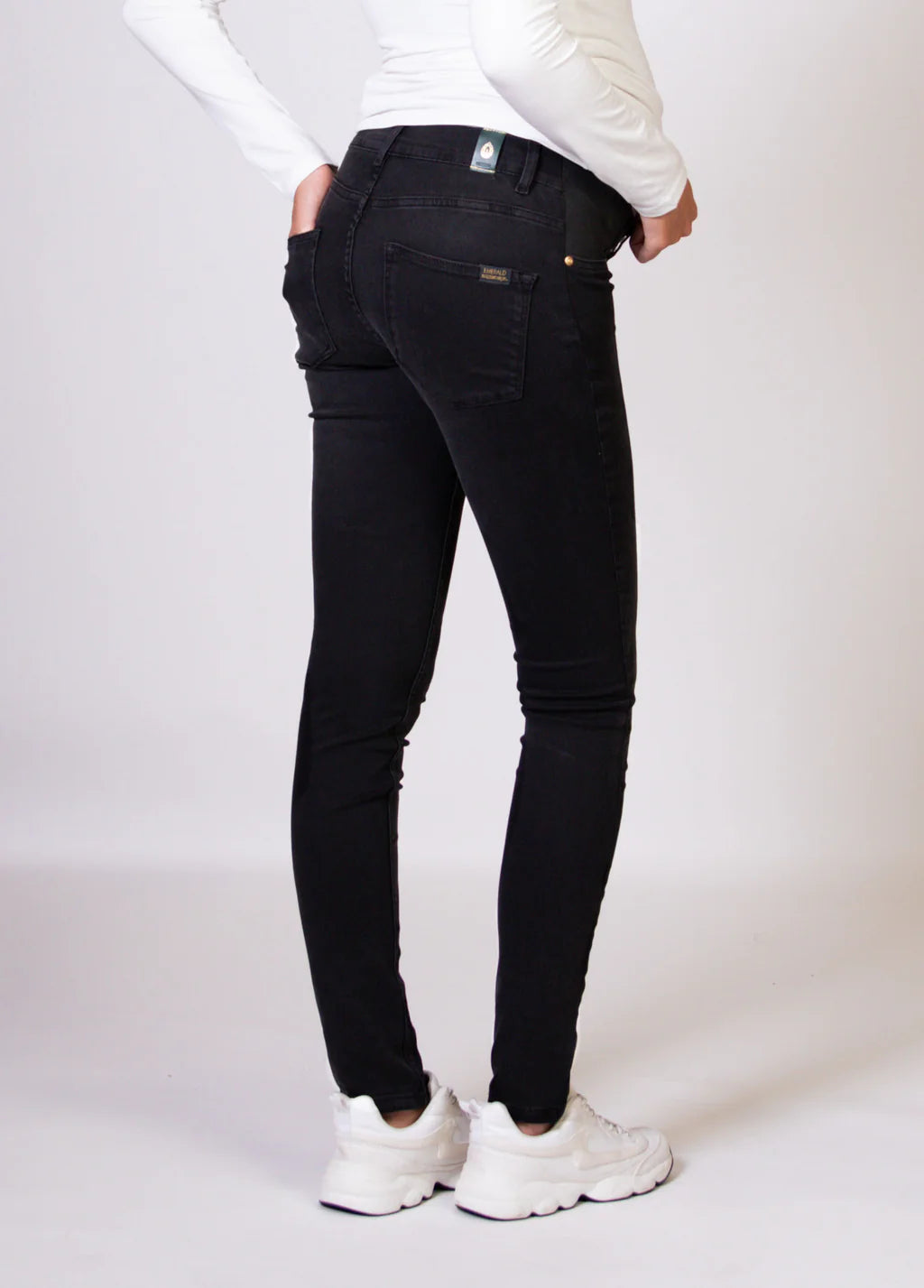 Skinny UTB emerald black