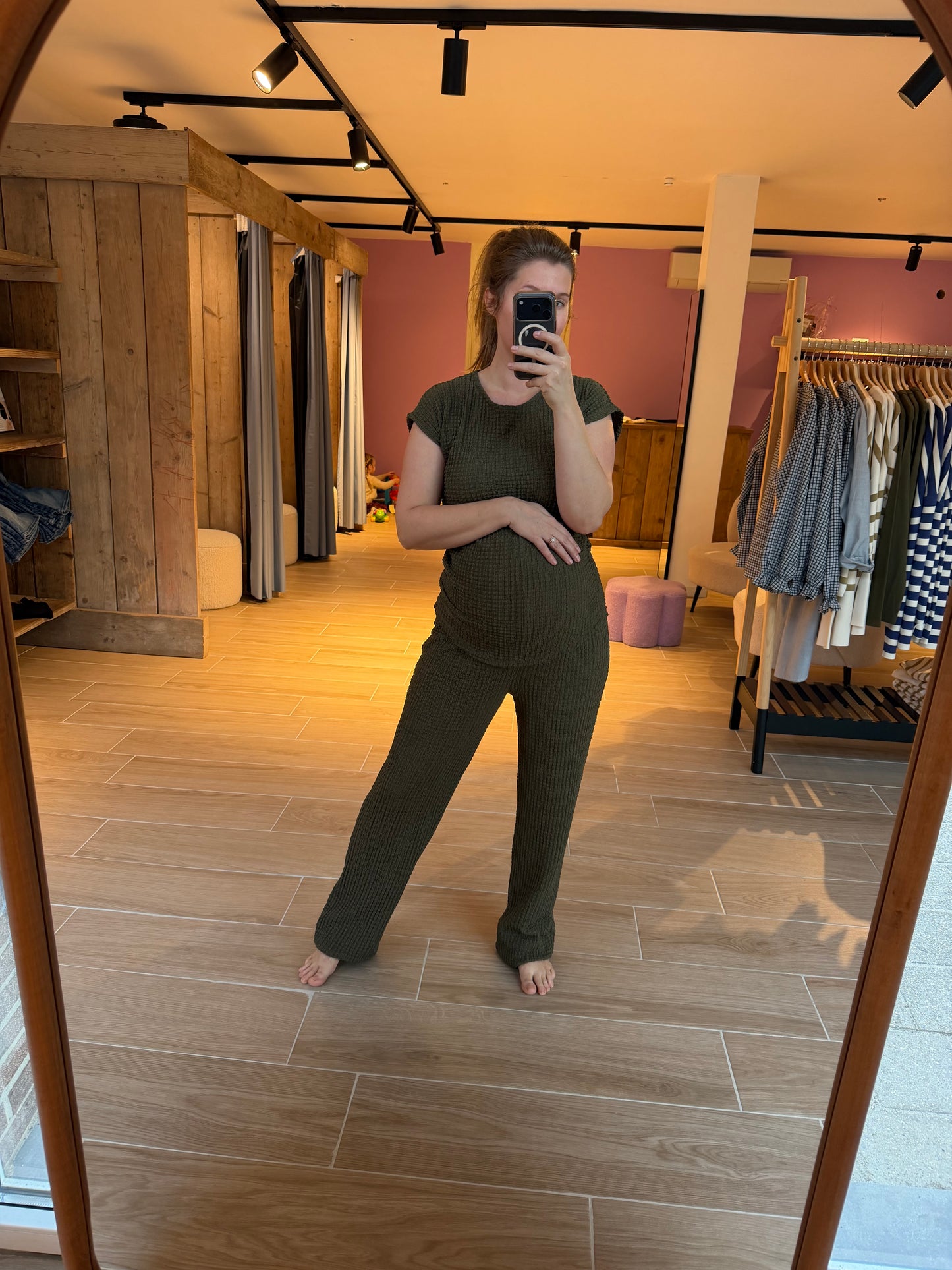 Pants olive