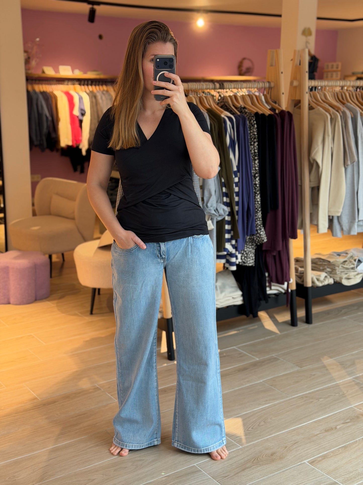 Billie jeans elastic waist