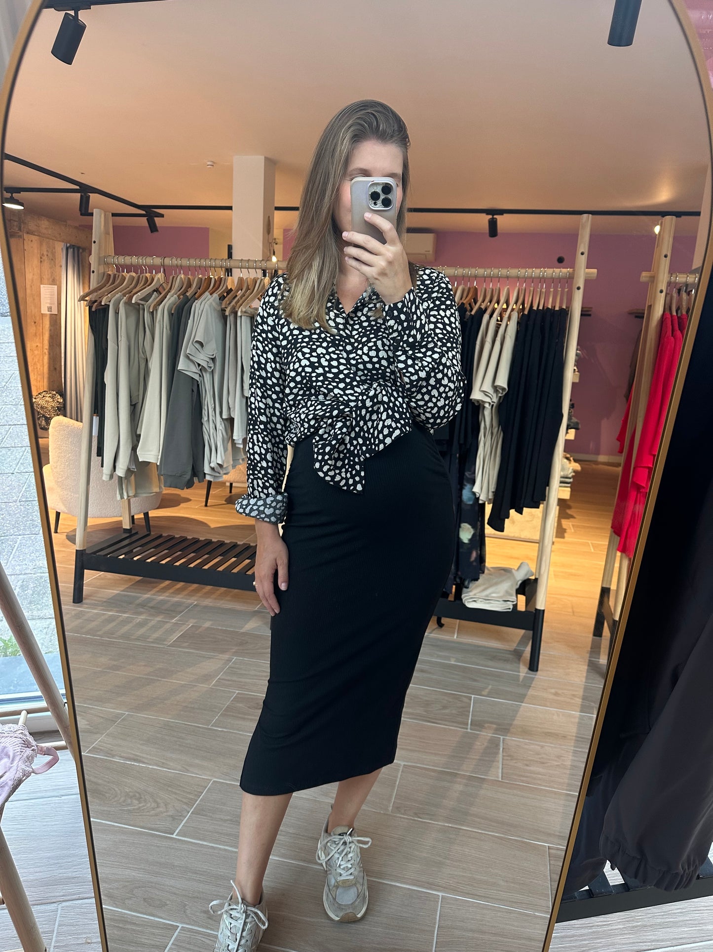 Varde blouse minimal dot