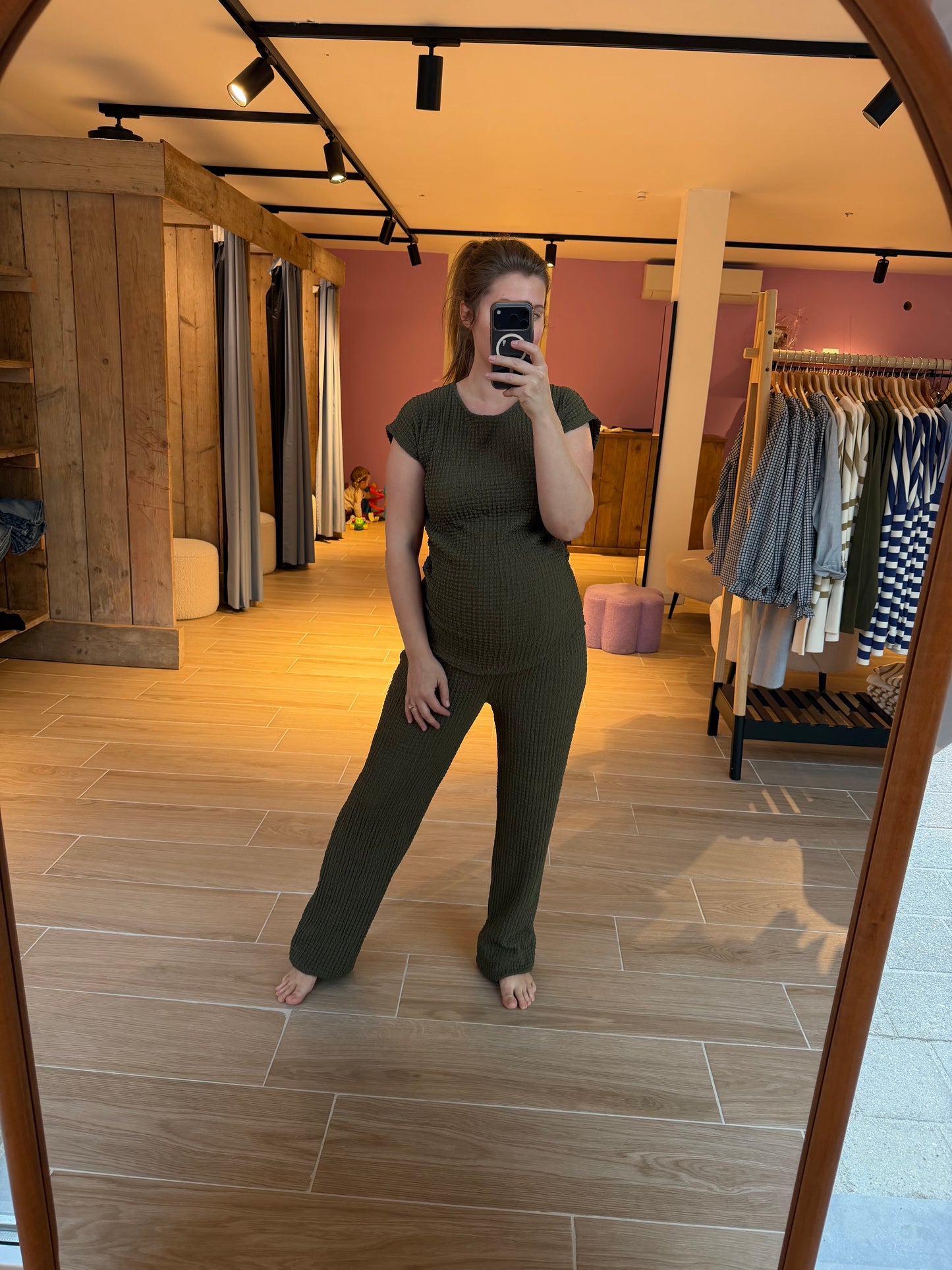 Pants olive