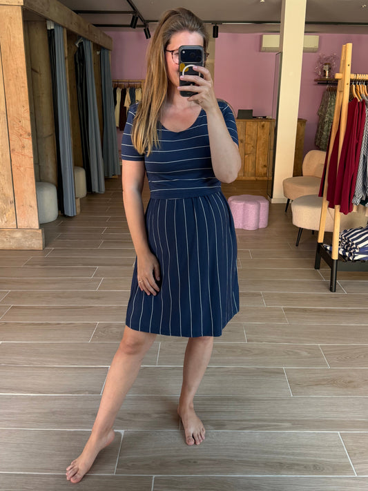 Crop top nursing dress