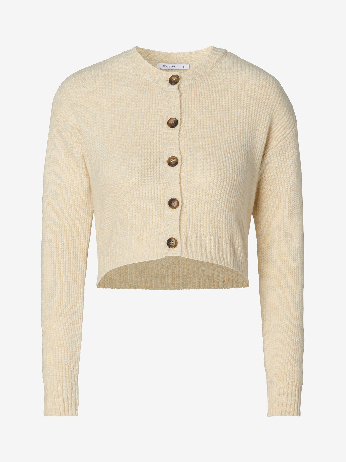 Cardigan nursing bone white