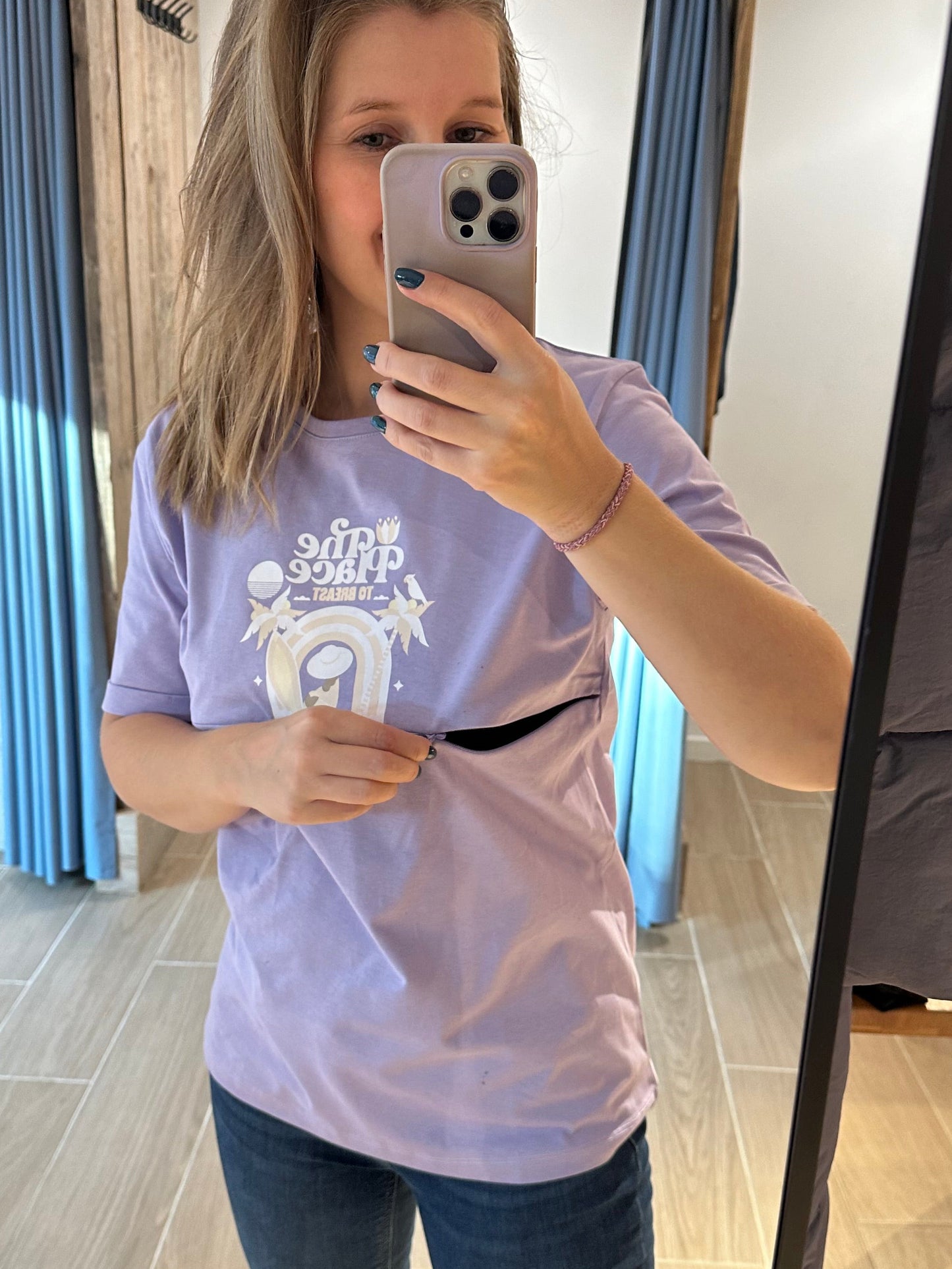 Place to breast T-shirt