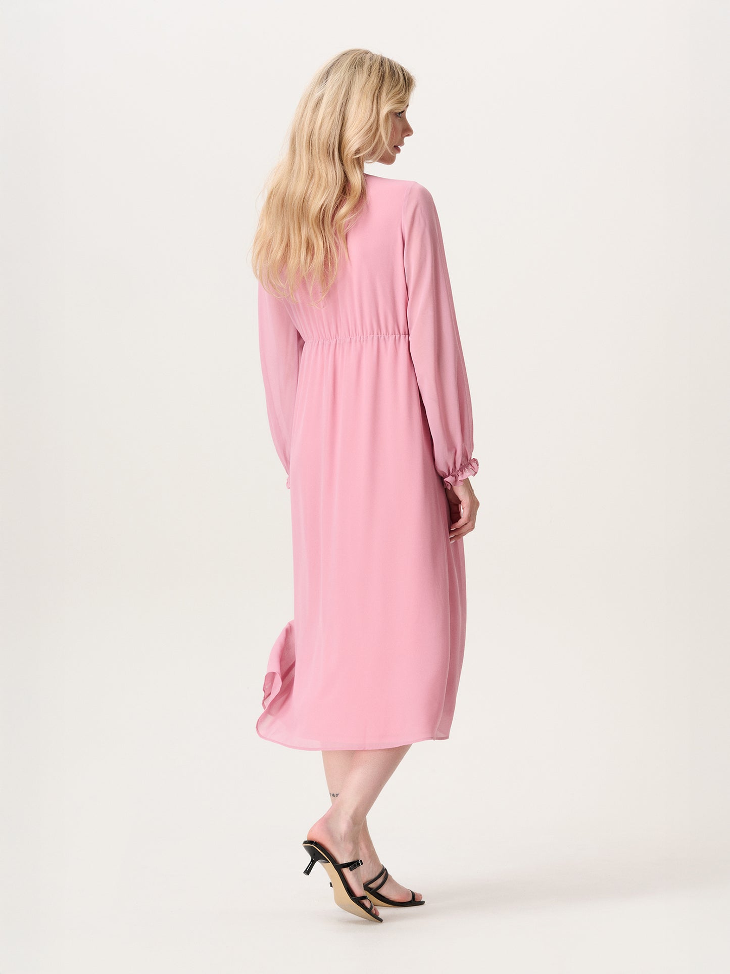 Dress LS midi Lilas