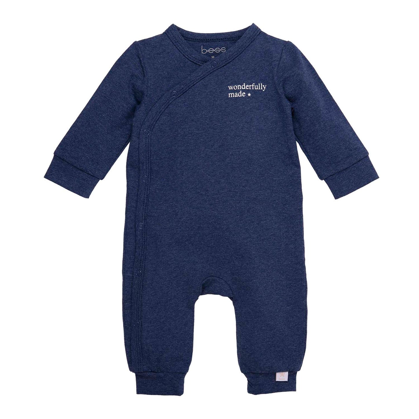 Suit melange blue