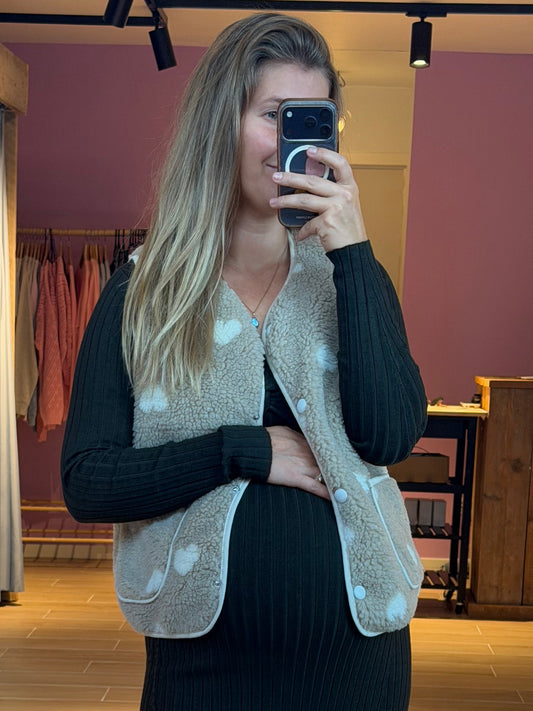 Gilet hartjes
