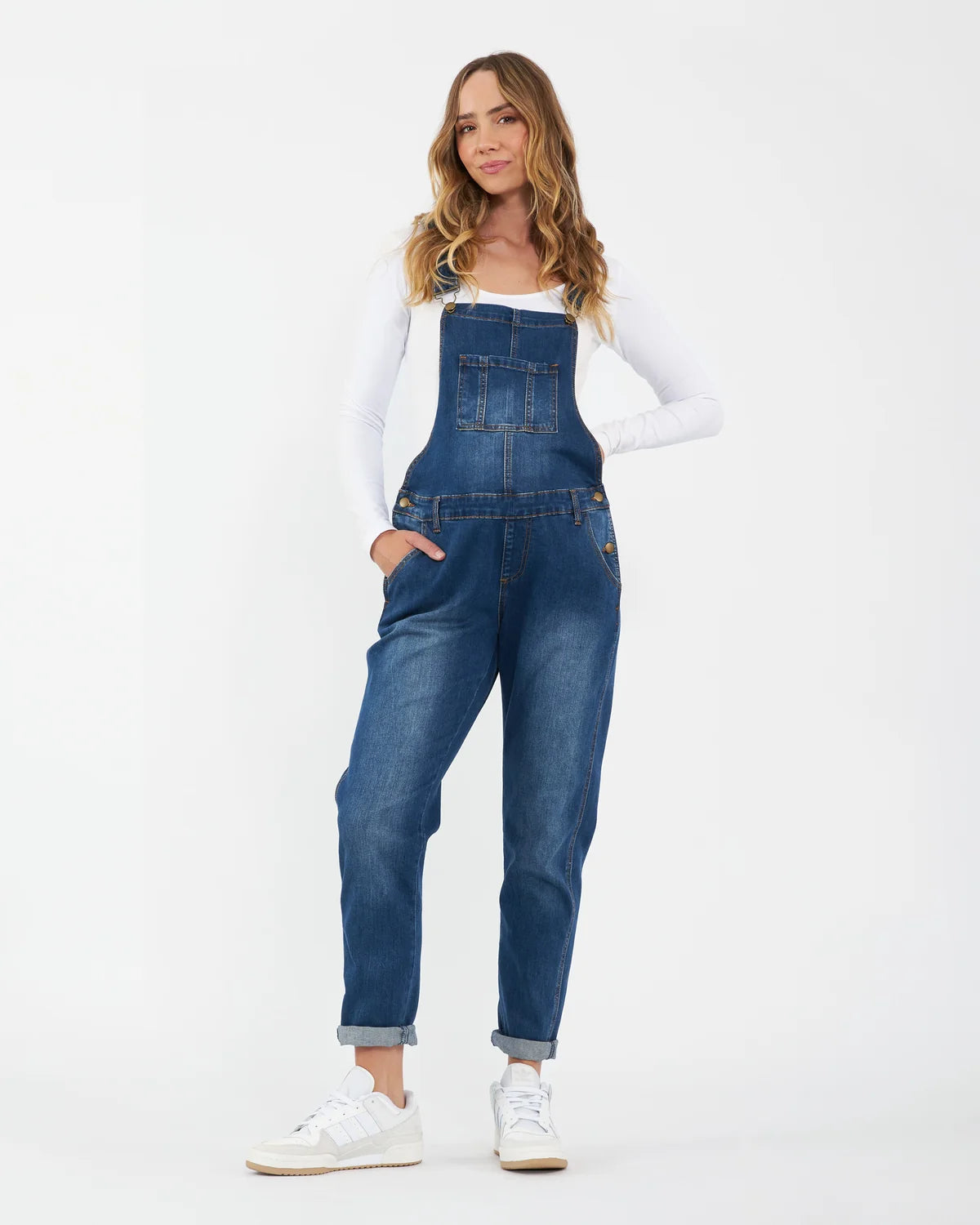 Denim overall indigo