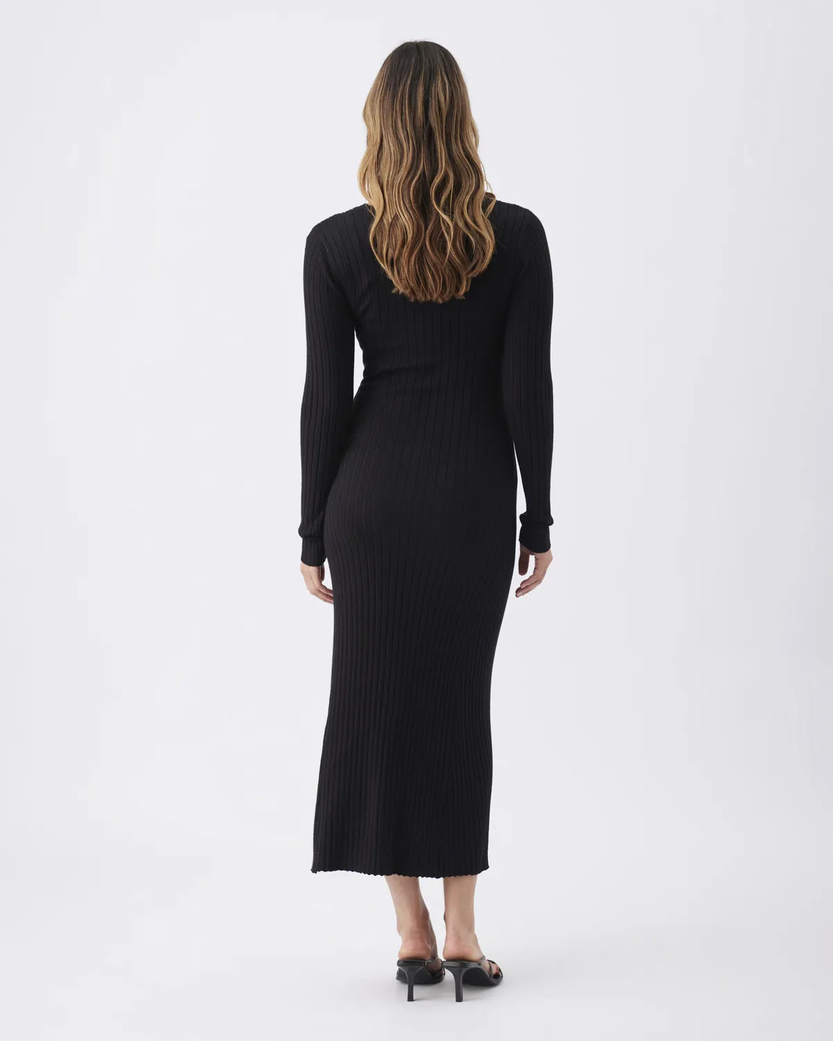 Remi nursing dress black