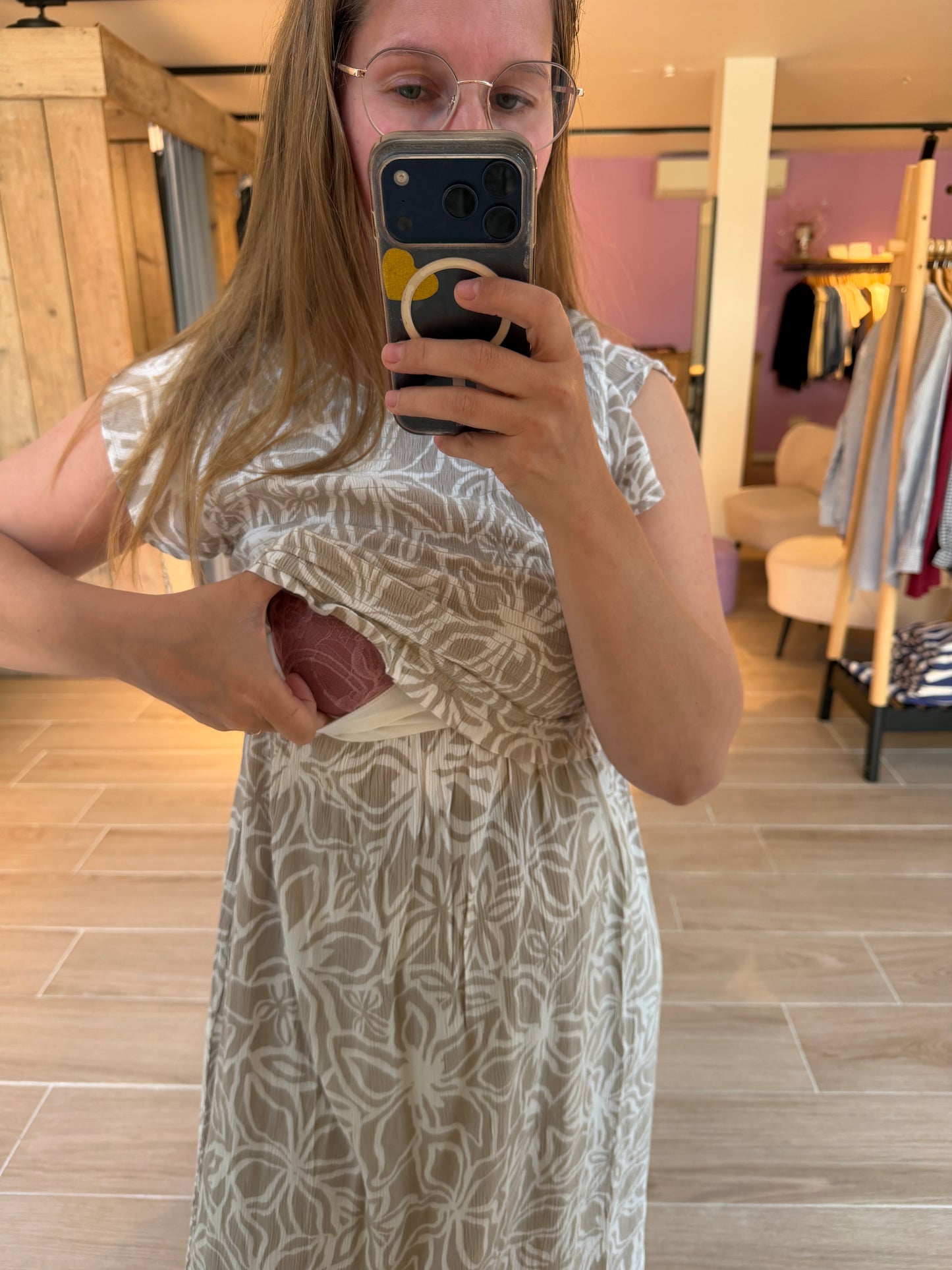 Alona dress nursing