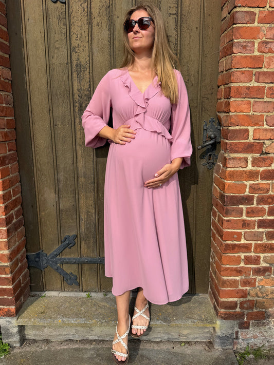 Dress LS midi Lilas
