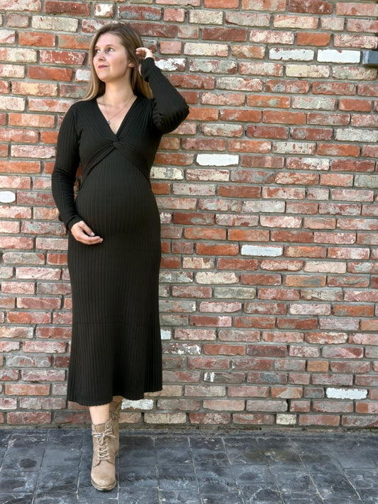 Remi nursing dress ivy