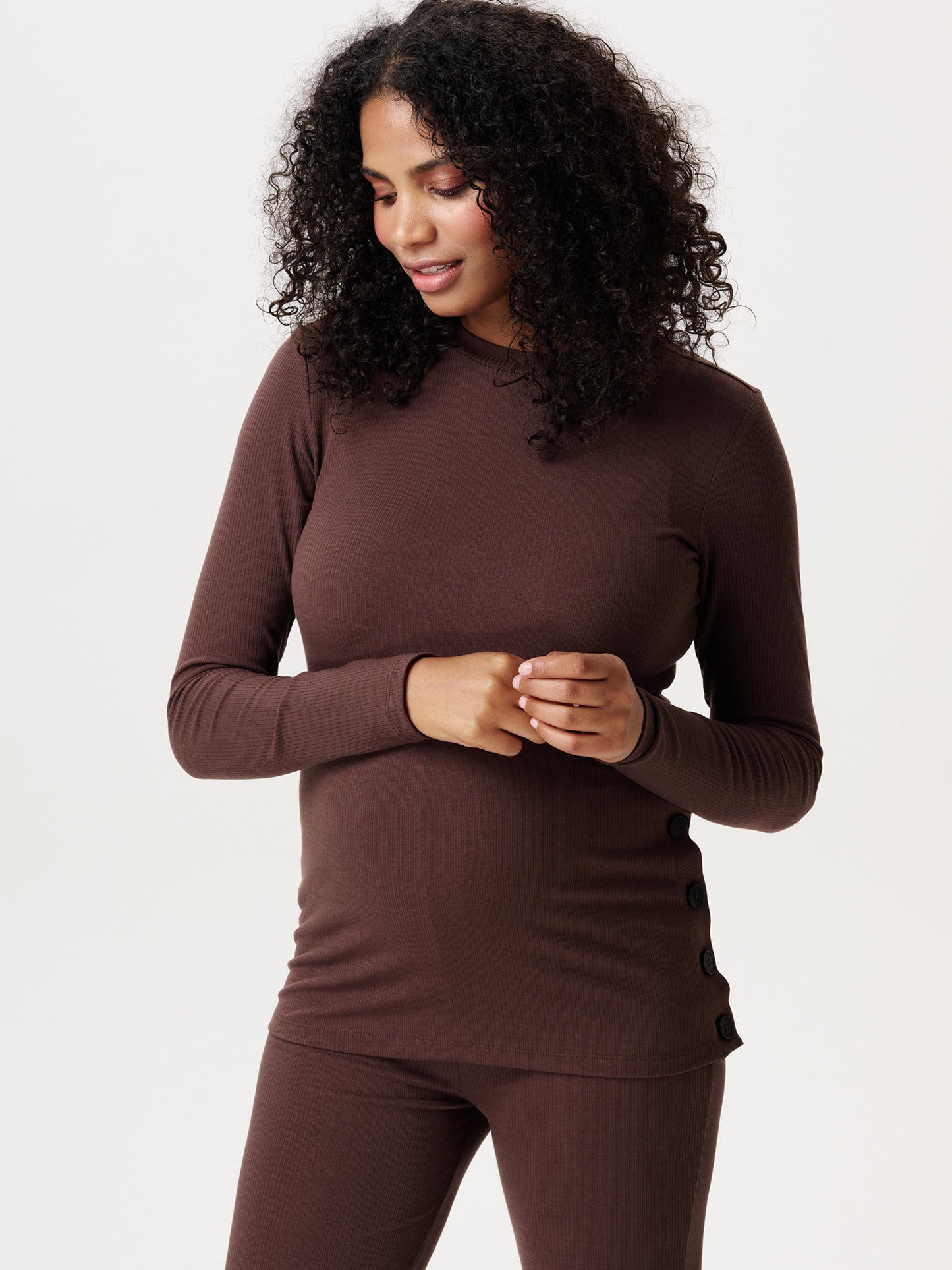 Top OTB LS brown
