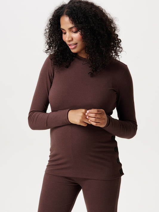 Top OTB LS brown