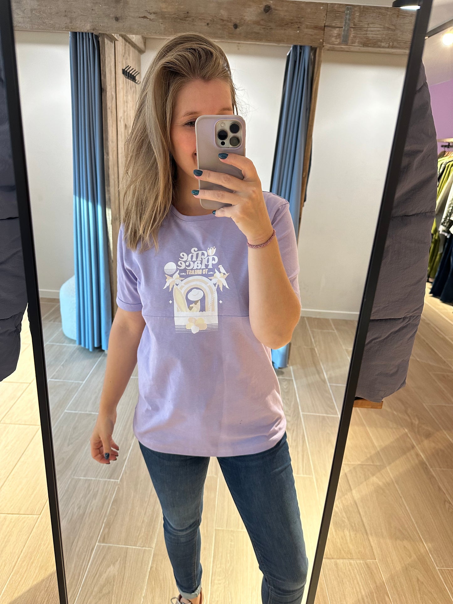 Place to breast T-shirt