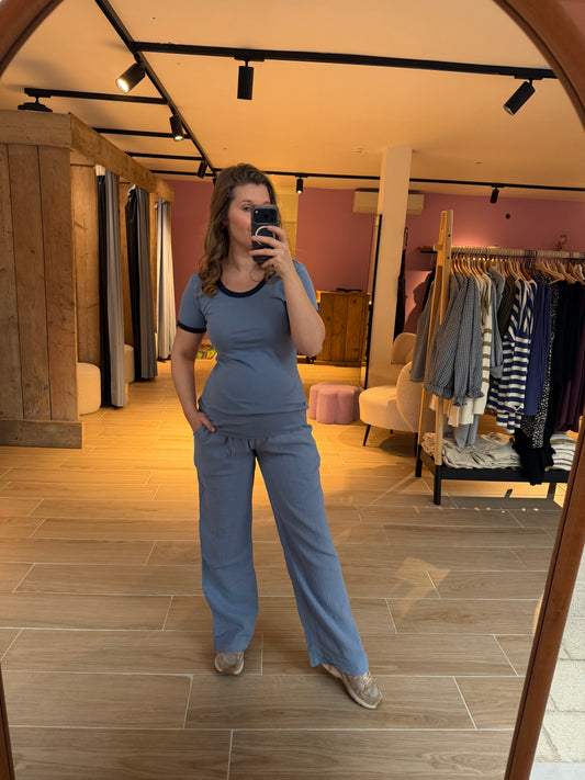 Pants wide leg fit UTB infinity