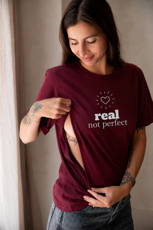 Borstvoedings shirt real not perfect
