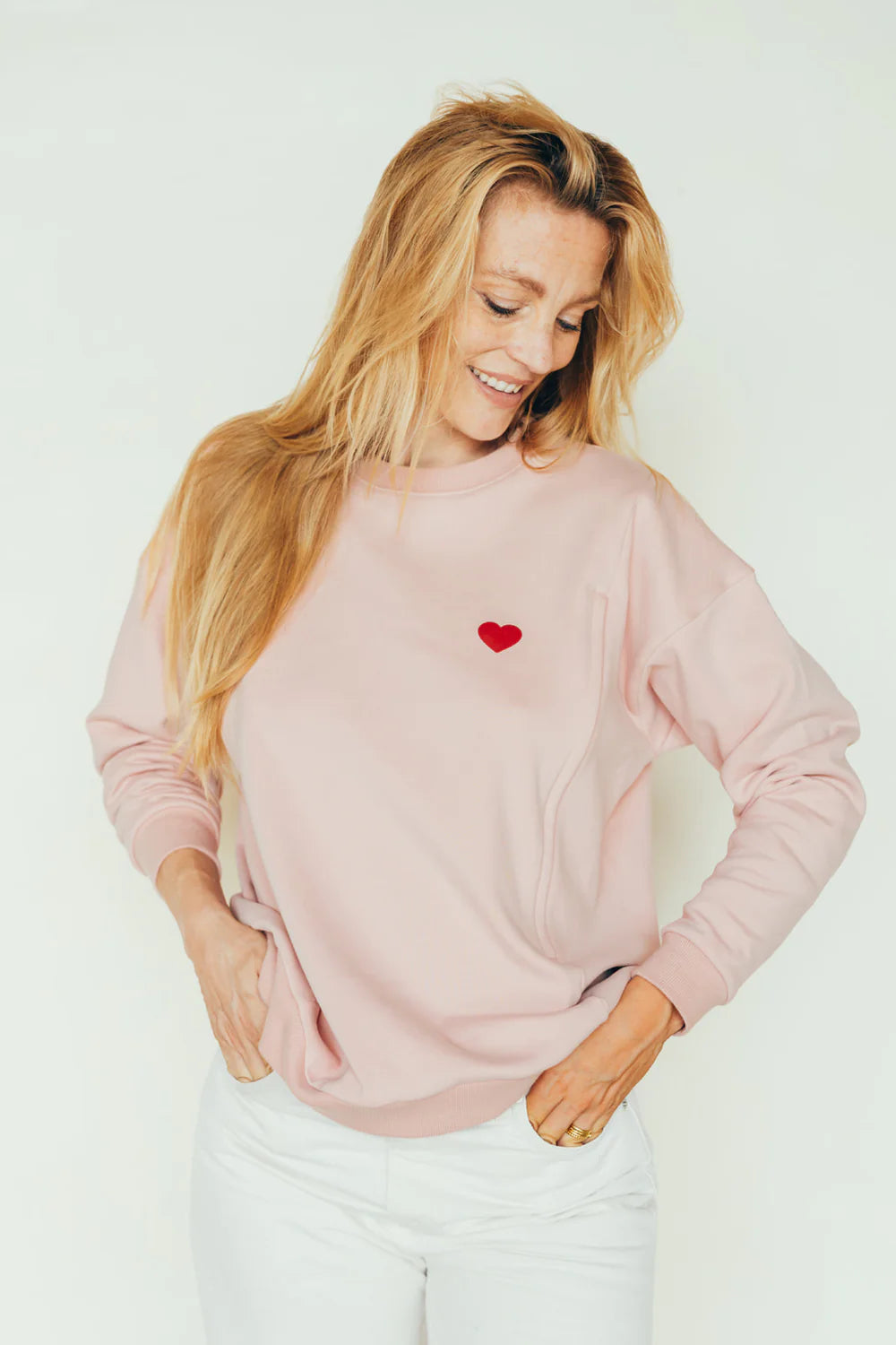 Borstvoedingstrui pink heart