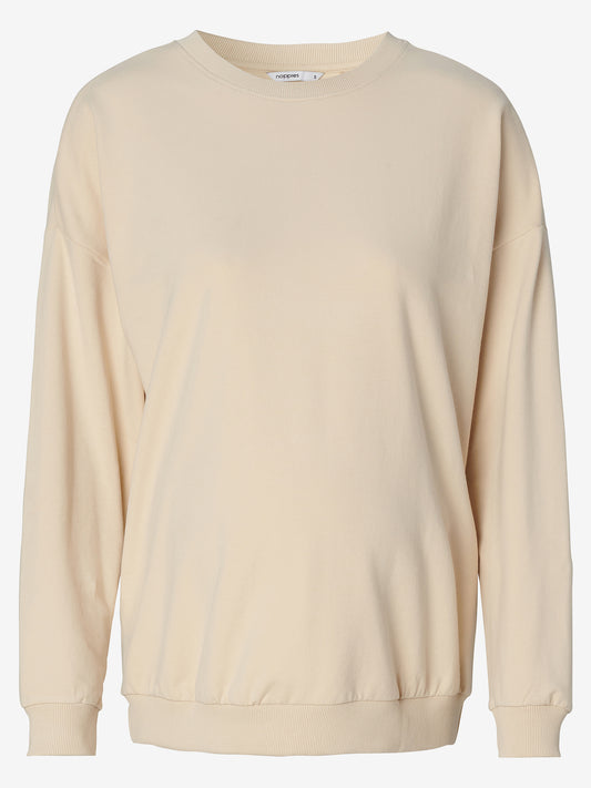 Janelle light sand sweater