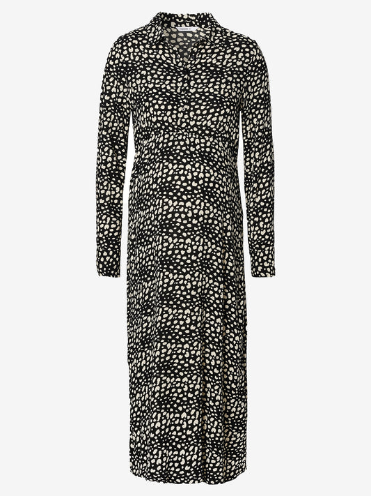 Fureso nursing dress minimal dot