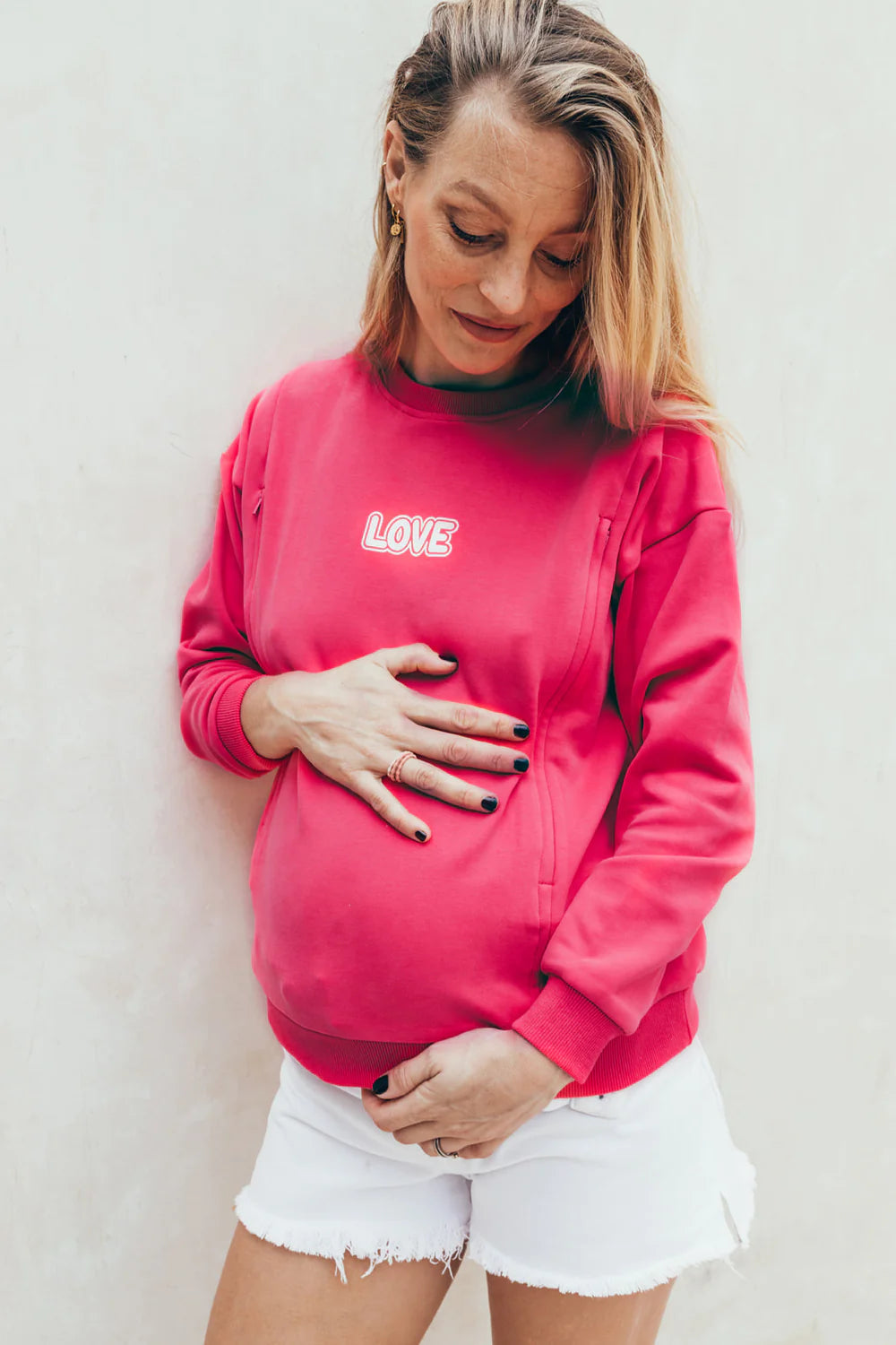Nursing sweater Love