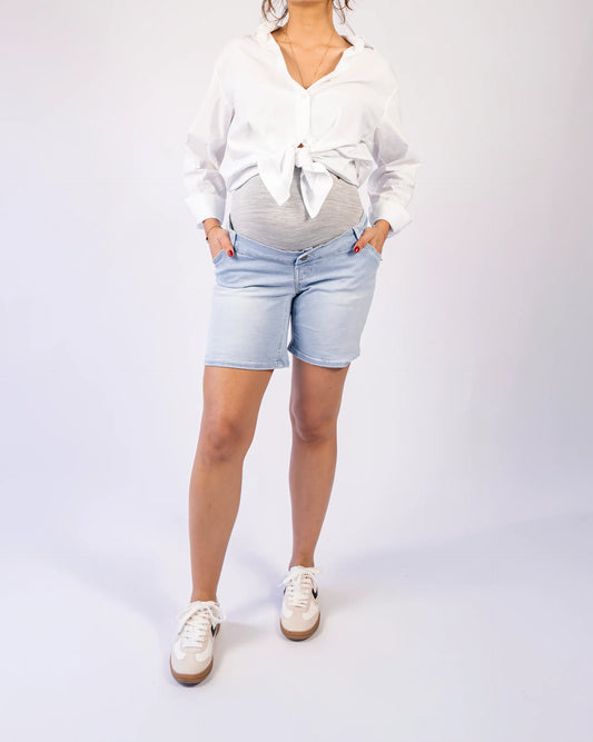 Jeans short long light Wash