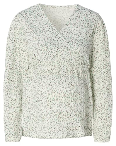 Cream minimaal flower janice nursing blouse