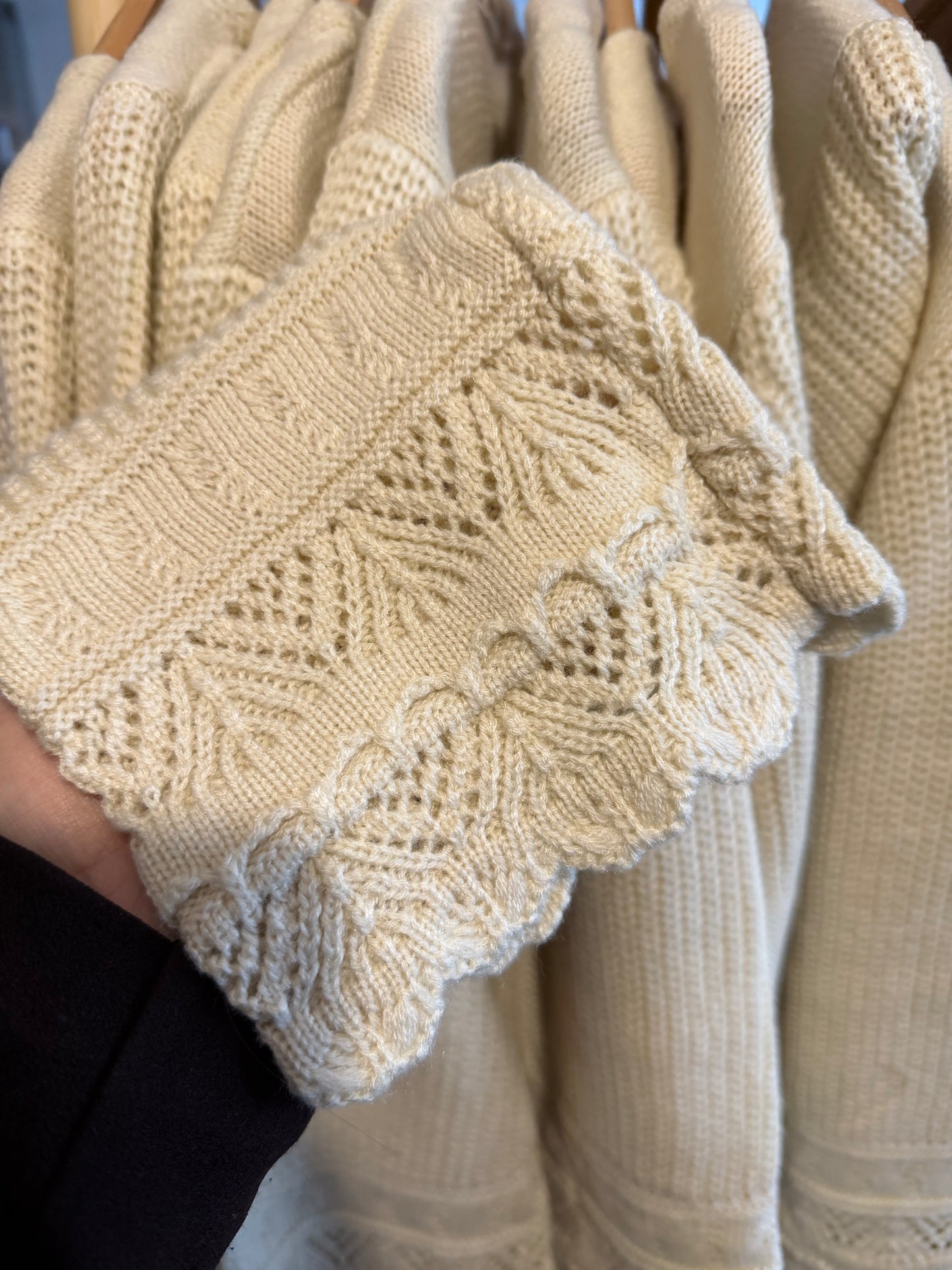 Carmine knit crème