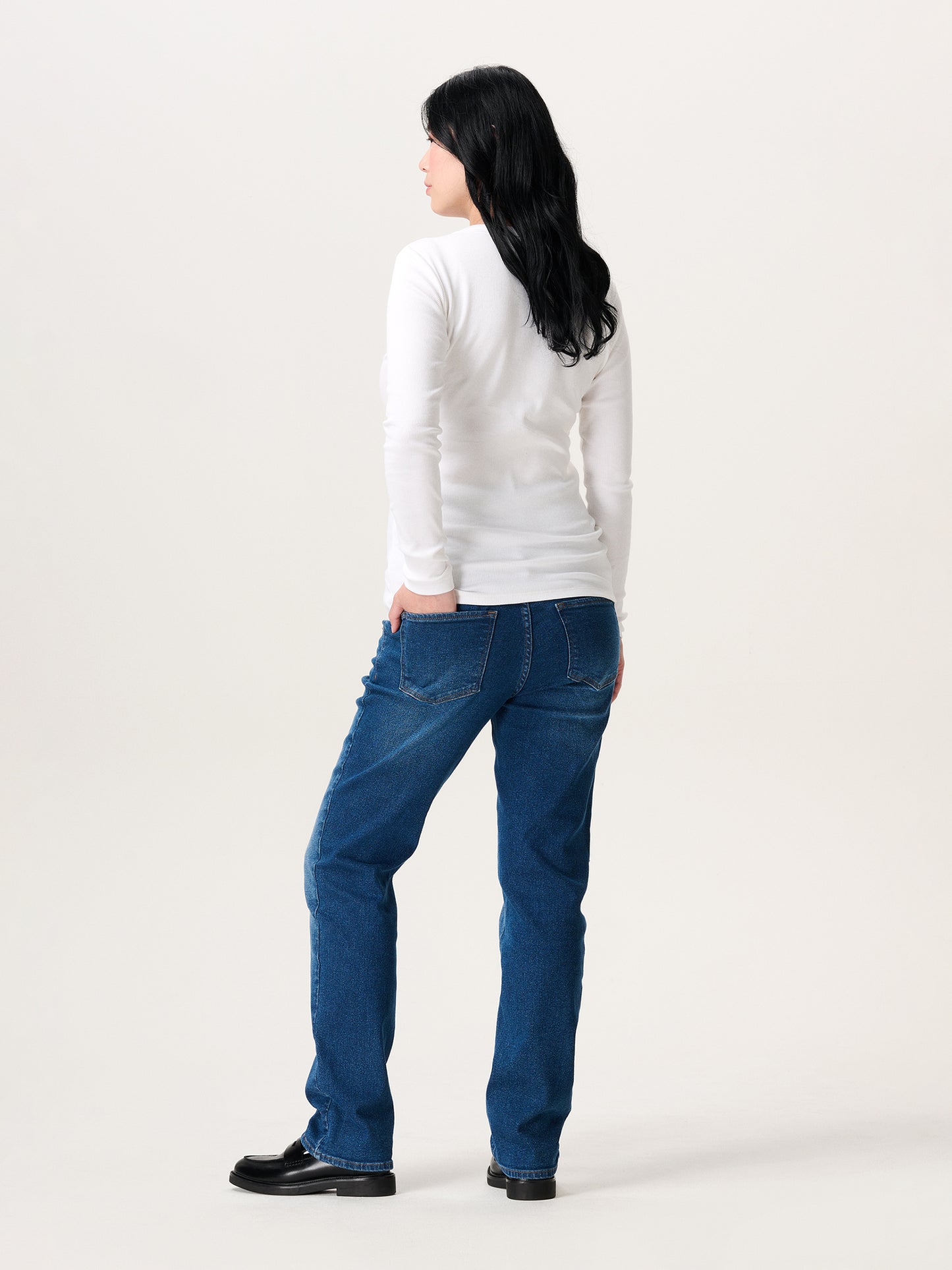 Jeans straight leg Blue denim