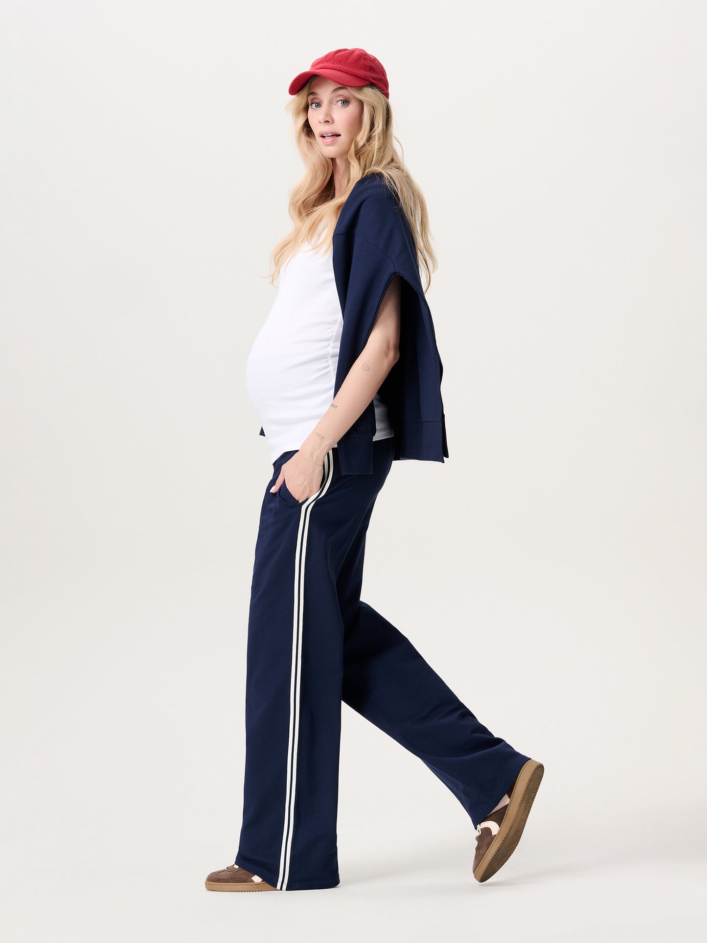 Pants wide leg naval