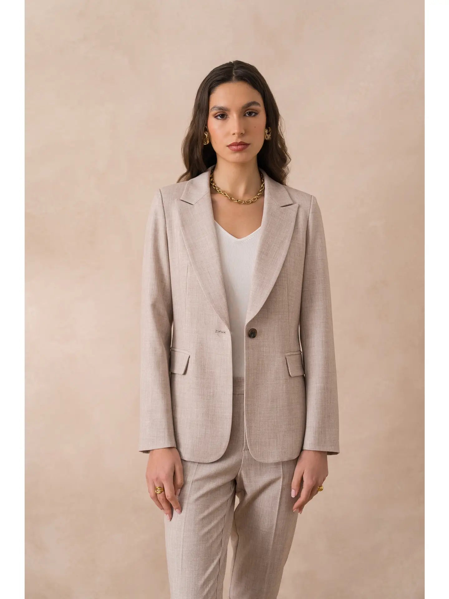 Blazer taupe v-2579