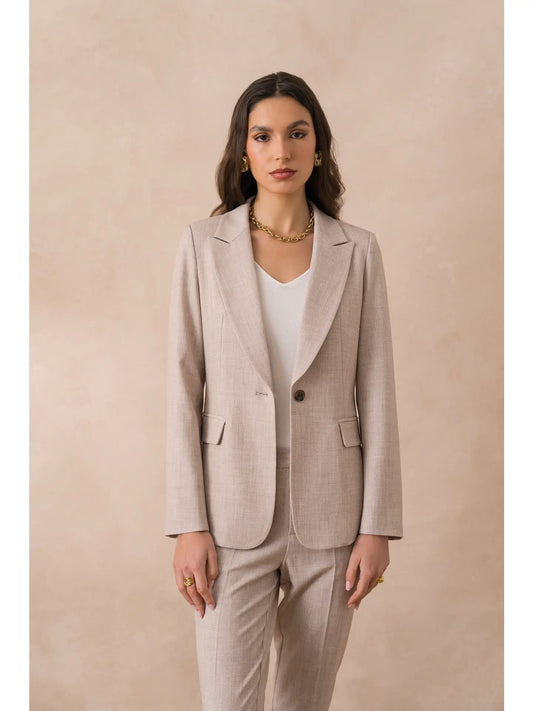 Blazer taupe v-2579