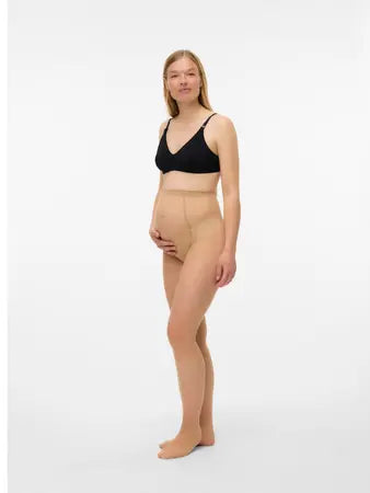 Malou panty 2pack black/tan