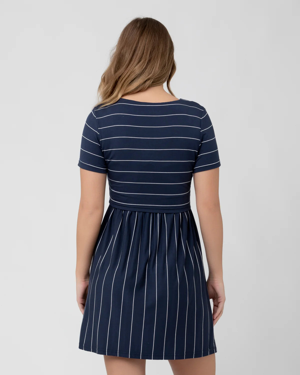 Crop top nursing dress