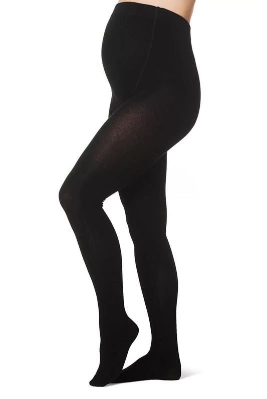 Maternity tights Cotton 30 den black