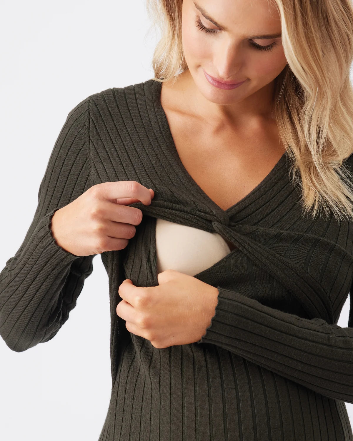 Remi nursing dress ivy