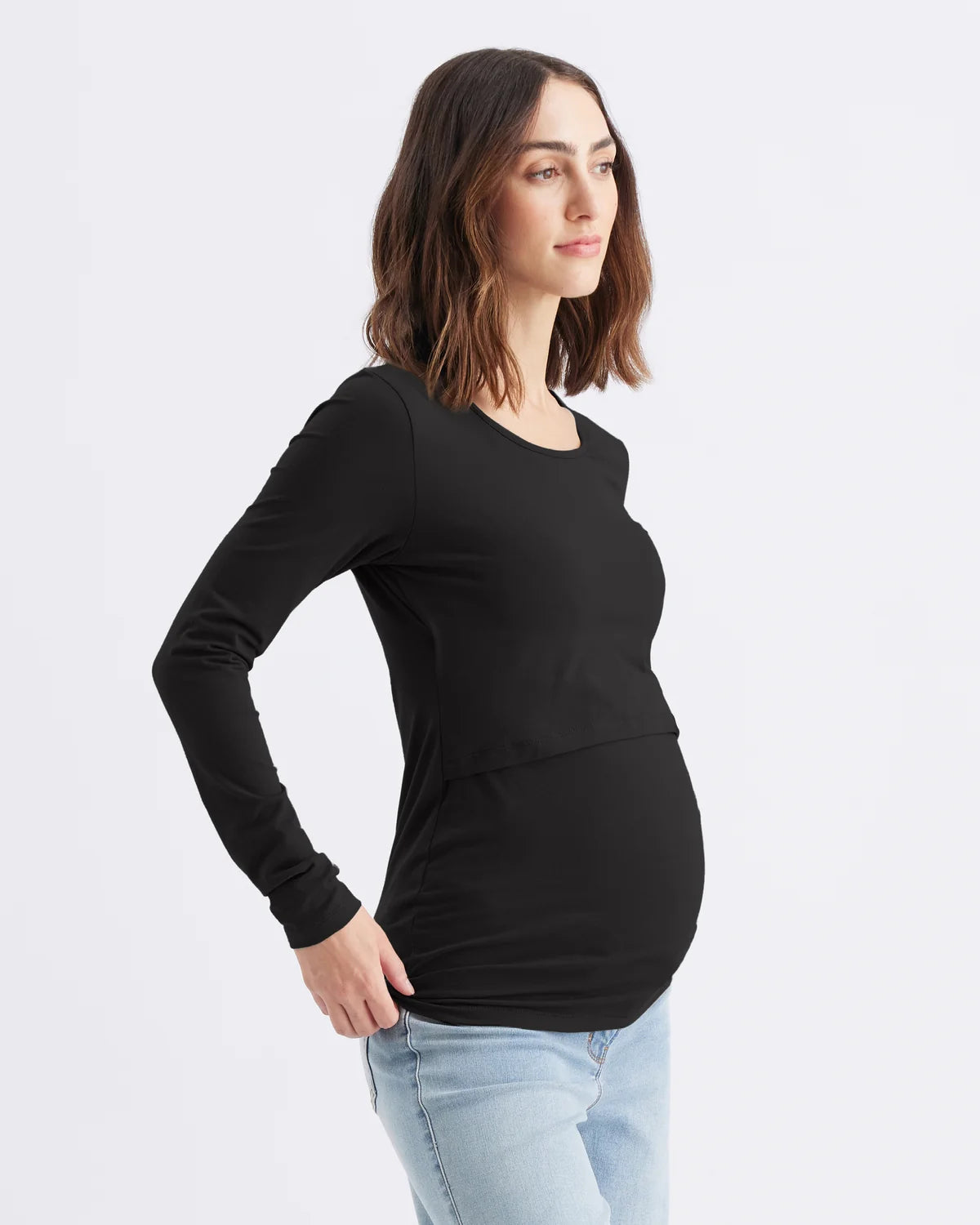 Organic cotton nursing top