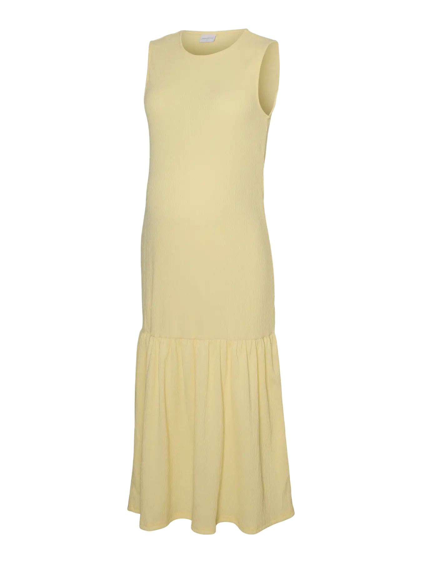 Caileen sl jrs yellow midi jurk